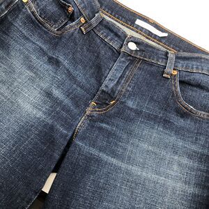 Levis Womens Relaxed Straight Leg Jeans Size 29 Dark Wash Comfortable Classic